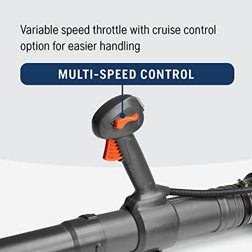 Husqvarna 150BT Gas Backpack Leaf Blower, 51cc 2.16HP, 765CFM 270MPH, Ergonomic Design - image 7