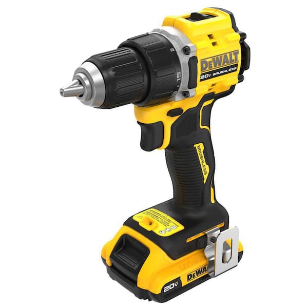 ATOMIC 20-Volt Lithium-Ion Cordless Compact 1/2 in. Drill/Driver Kit with 2.0Ah Battery, Charger and Bag - image 3