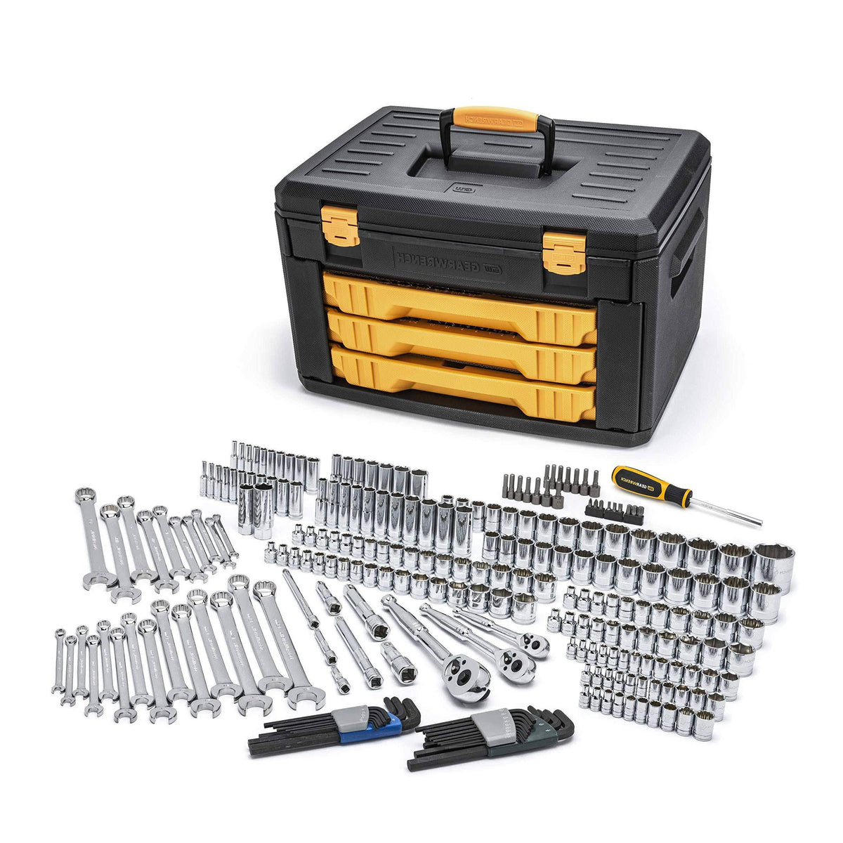 239-Piece SAE/Metric Mechanics Tool Set 80942 - image 1