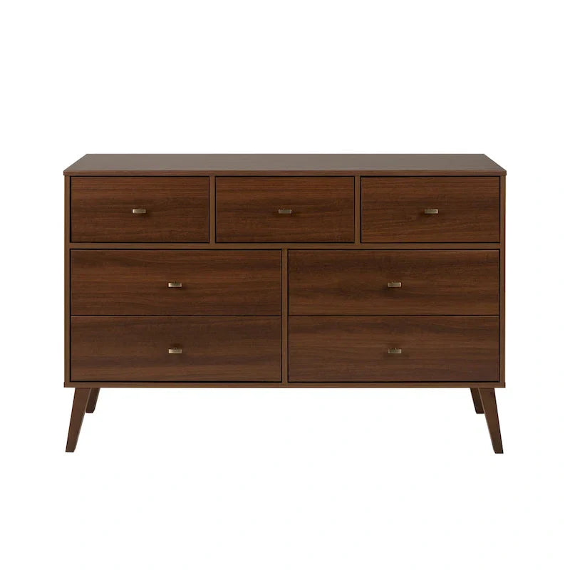 Prepac Milo 7-Drawer Dresser in Mid-Century Modern Style - image 15
