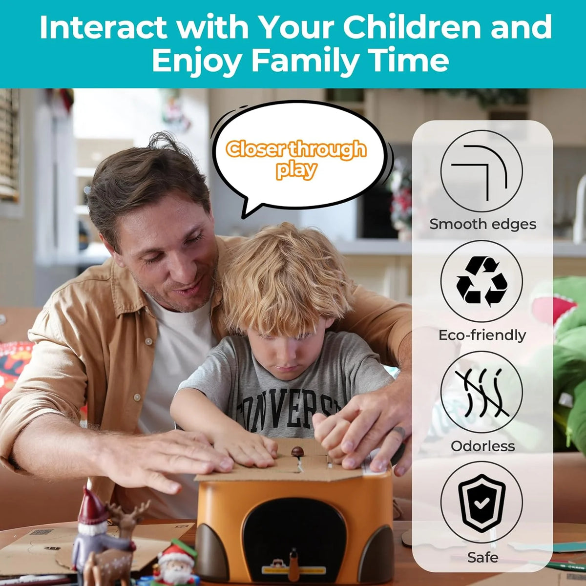 Kids Cardboard Cutter STEM Craft Kit, Ages 3+ - image 4