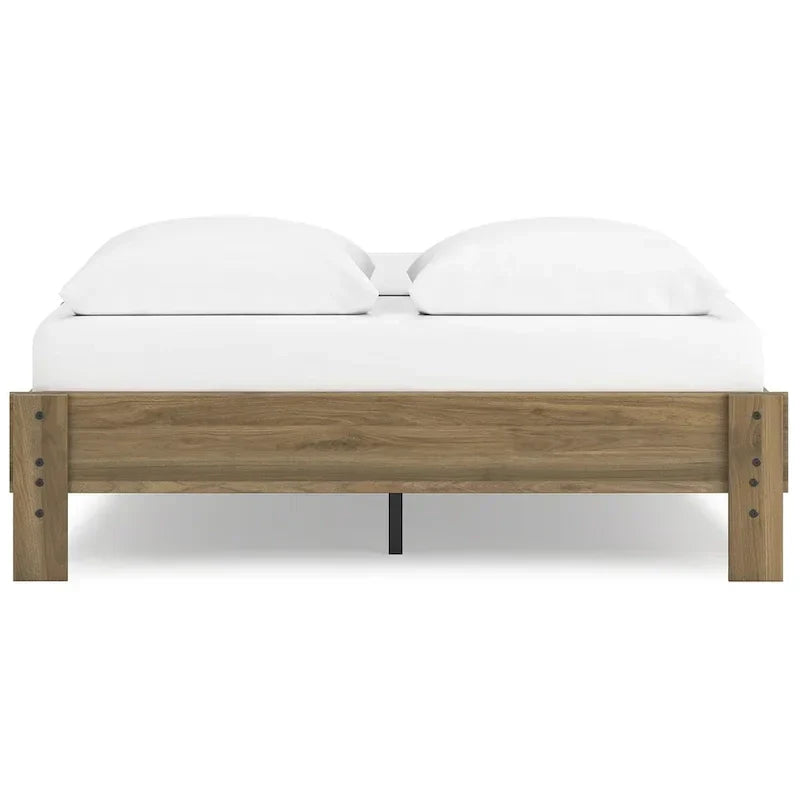 Signature Design by Ashley Deanlow Honey Wood Platform Bed - image 21