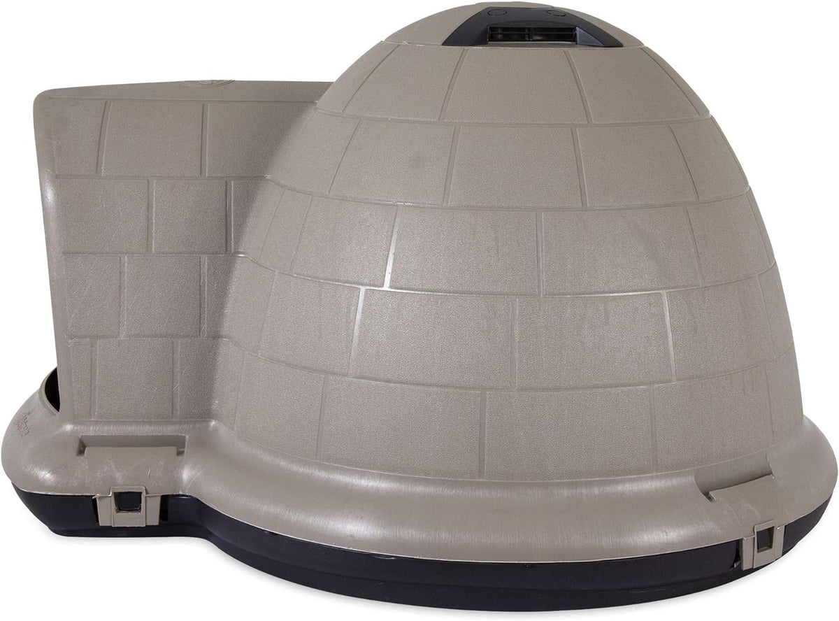 Petmate Indigo Dog House (Igloo Dog House, Made in USA with 90% Recycled Materials, All-Weather Protection Pet Shelter) for XL Dogs -90 to 125 pounds, Made in USA - image 5