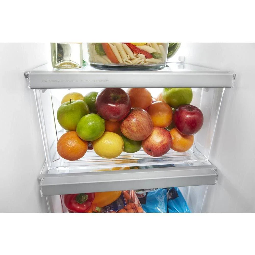 36-Inch Wide Side-By-Side Refrigerator - 24 Cu. ft. Stainless Steel - image 5