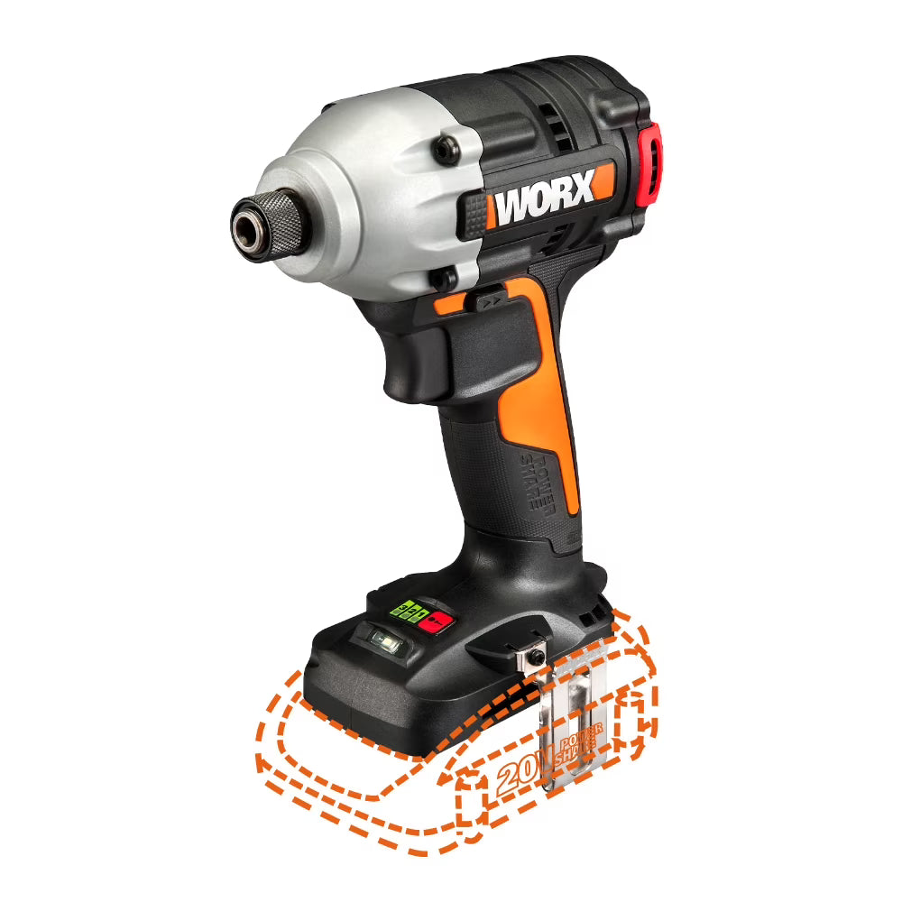 Worx WX291L.9 20V Power Share Cordless Impact Driver (Tool Only) - image 1