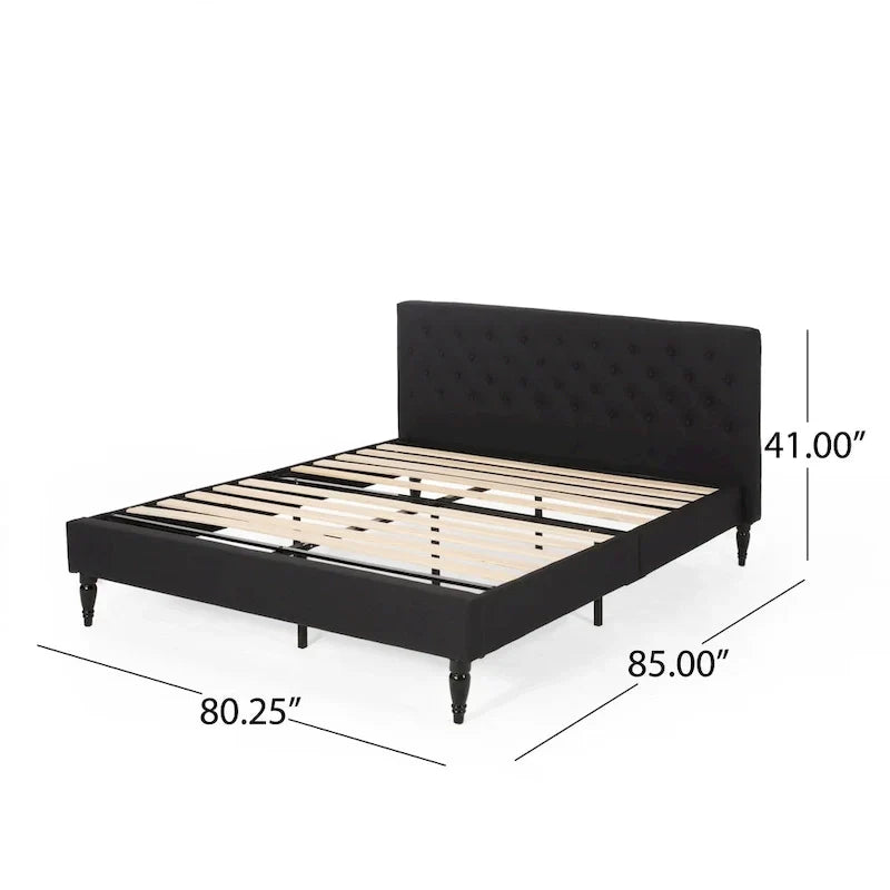 Christopher Knight Home Atterbury King Size Upholstered Bed Platform - image 10