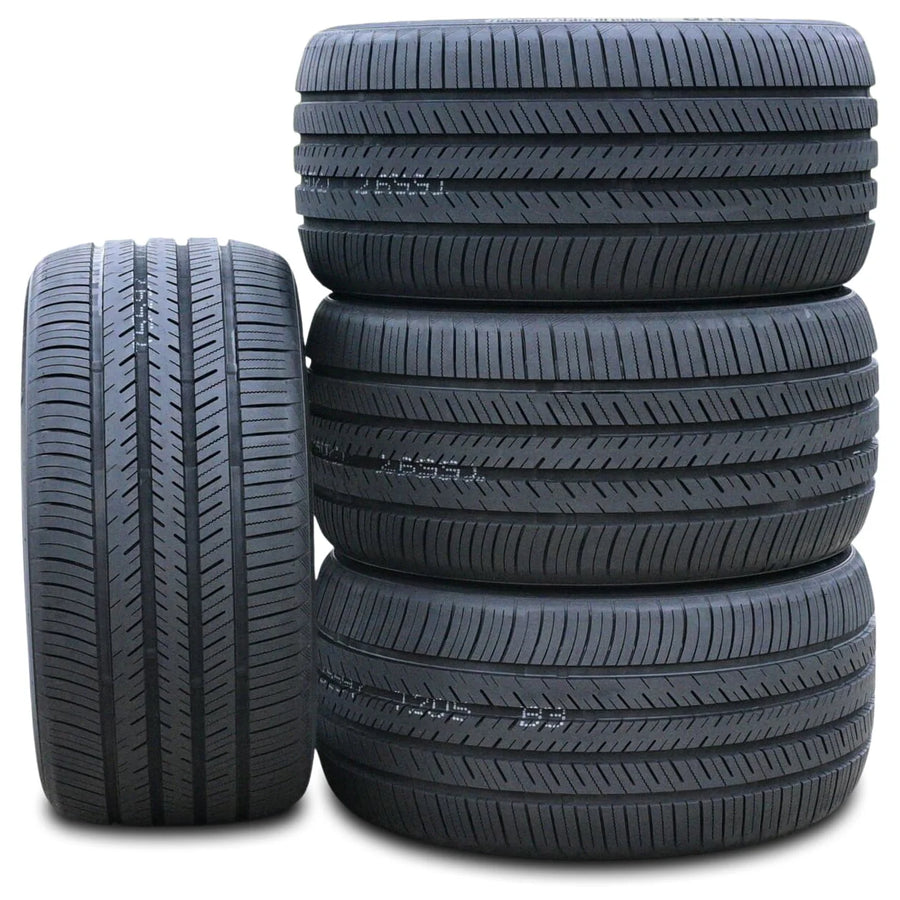 Set of 4 (four) 255/30R20 92W XL high performance full season tyres suitable for: 2016-23 Audi TTS Quattro base - image 1