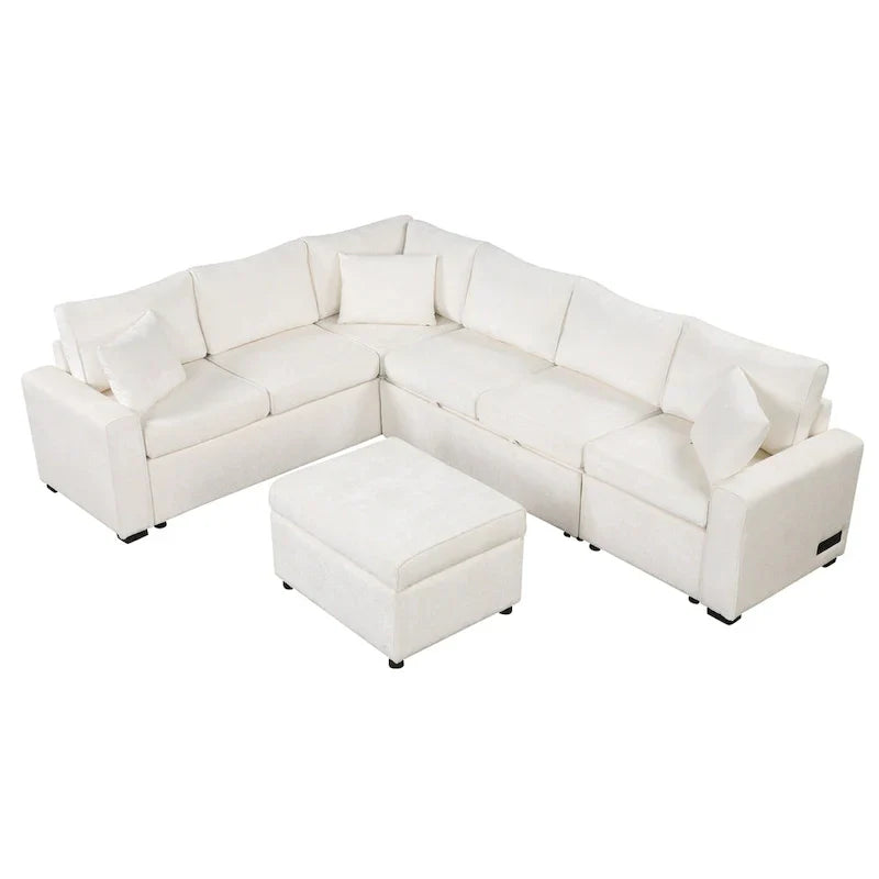 Sectional Sofa Pull-out Sofa Bed Sleeper - image 21