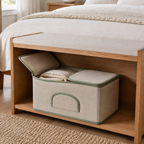 ArcNest Dual-Access Fabric Storage Bin