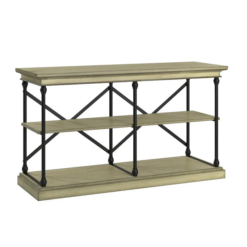 iNSPIRE Q Artisan Barnstone Iron and Wood Entryway Console Table - image 16