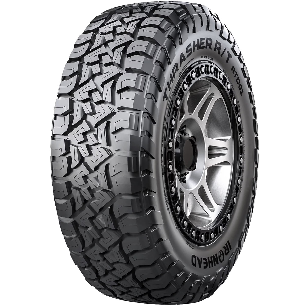 Ironhead Thrasher R/T RTD01 Rugged Terrain 265/70R17 115T Light Truck Tire - image 1
