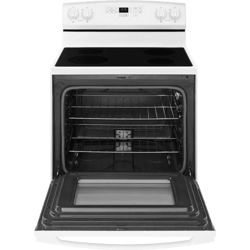 Amana AER6603SFW 4.8 Cu. Ft. White Freestanding Electric Range - image 2