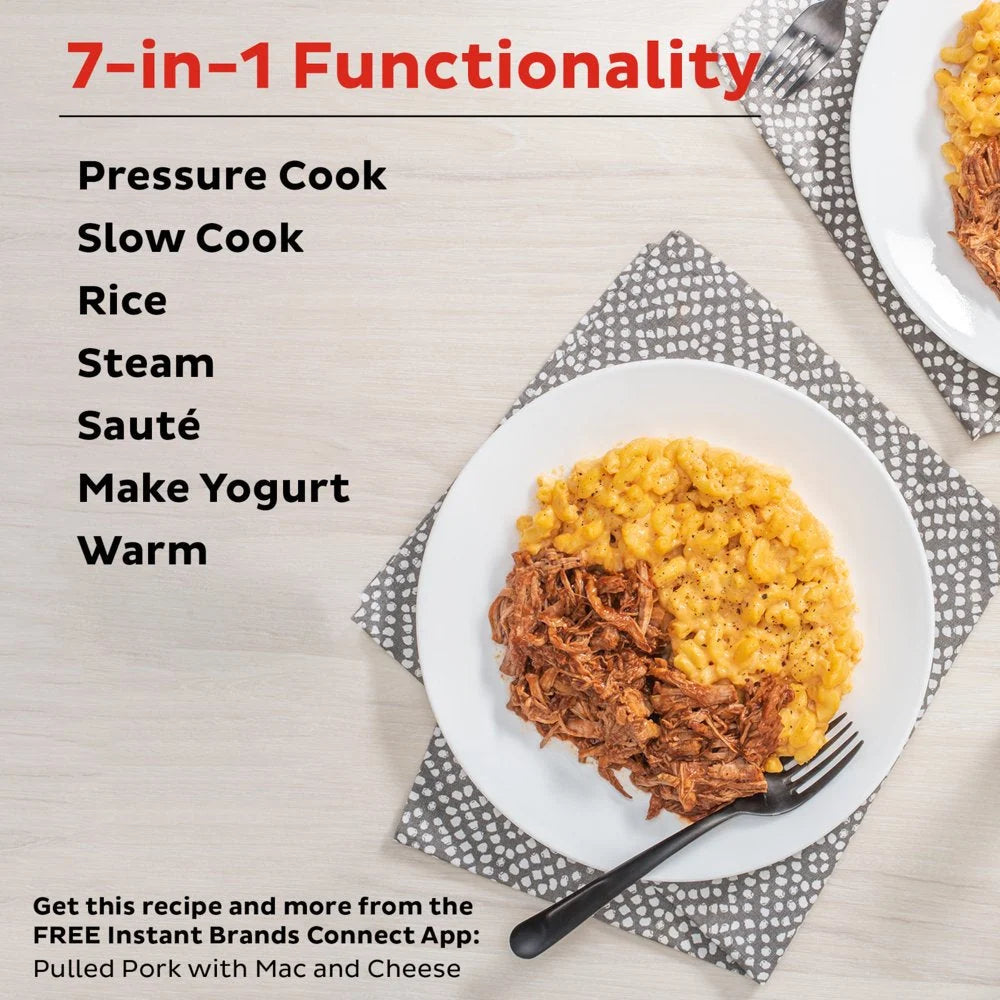 Instant Pot Duo 6 Qt Electric Pressure Cooker 7-In-1 with Easy-Release Steam Switch - image 3