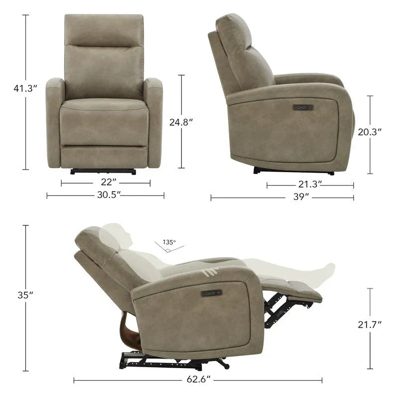 Lena Zero Wall Hugger Electric Recliner - image 14