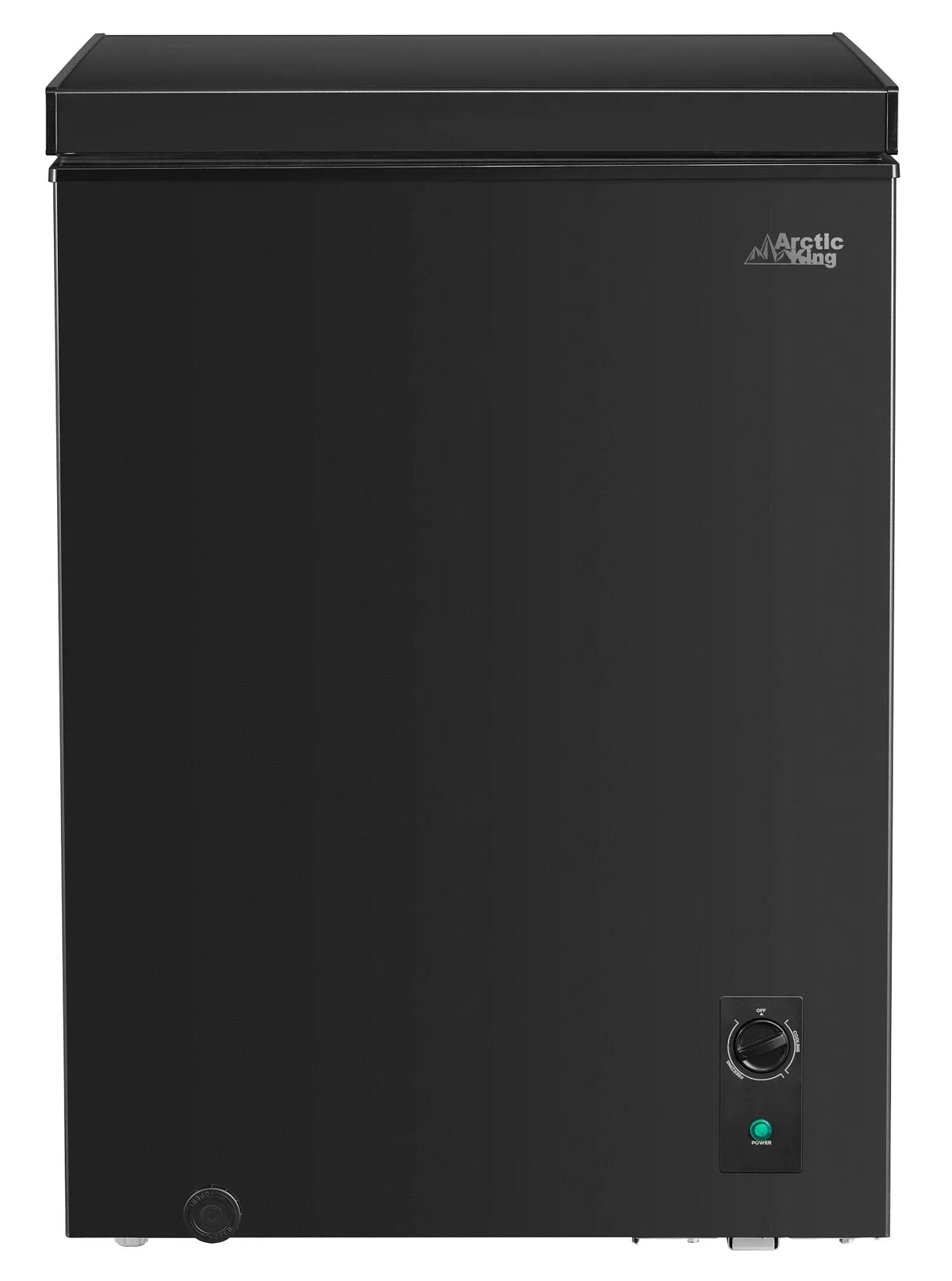 Arctic King 5.1 Cu ft Chest Freezer, Convertible, Black - image 6