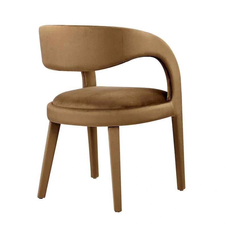 Set of Two Pinnacle Performance Velvet Dining Chairs - image 7