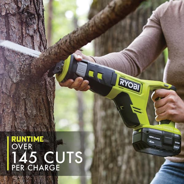 ONE+ 18V Cordless 6-Tool Combo Kit with 1.5 Ah Battery, 4.0 Ah Battery, and Charger - image 8