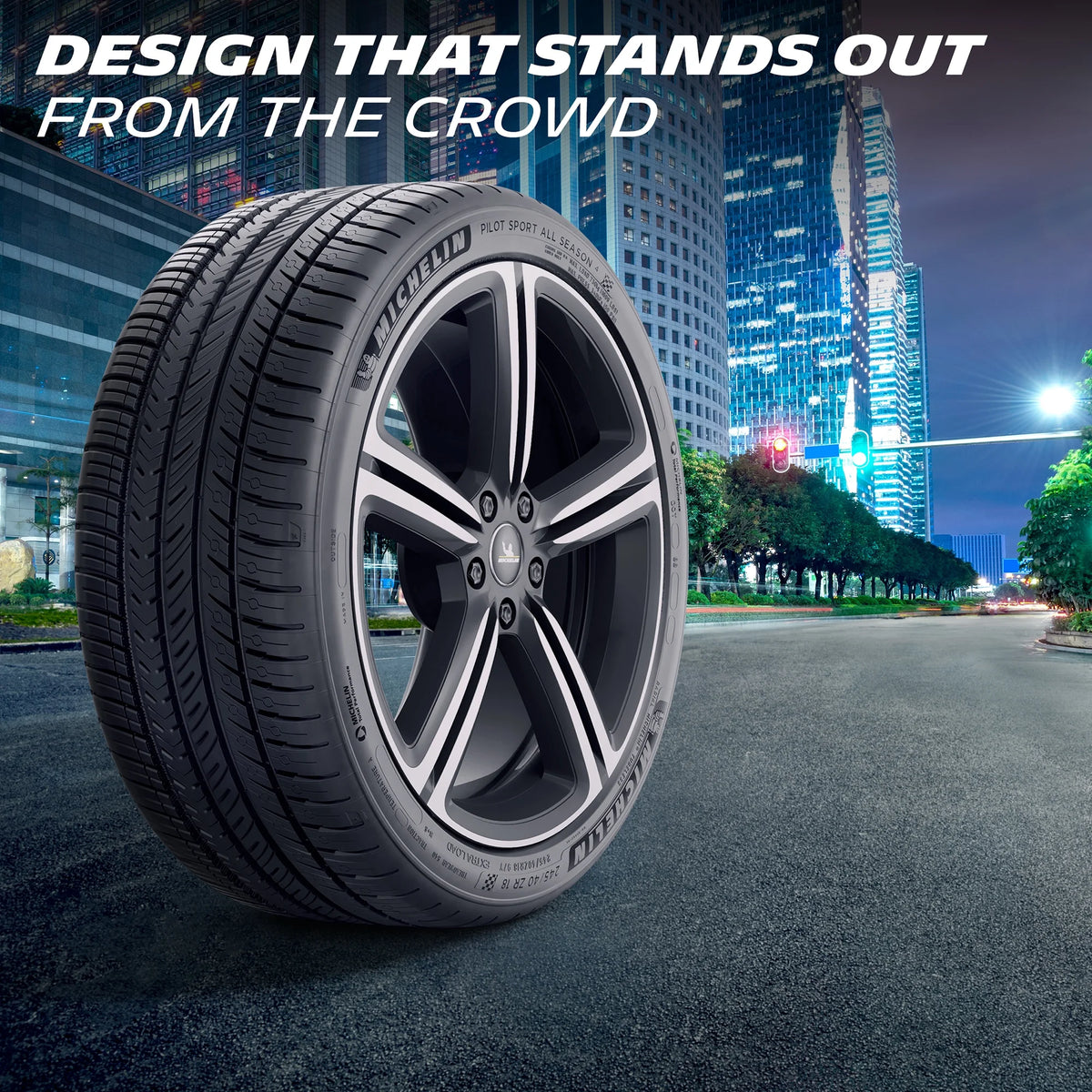 Michelin Pilot Sport All Season 4 UHP All Season 245/40ZR20 99Y XL Passenger Tire - image 6