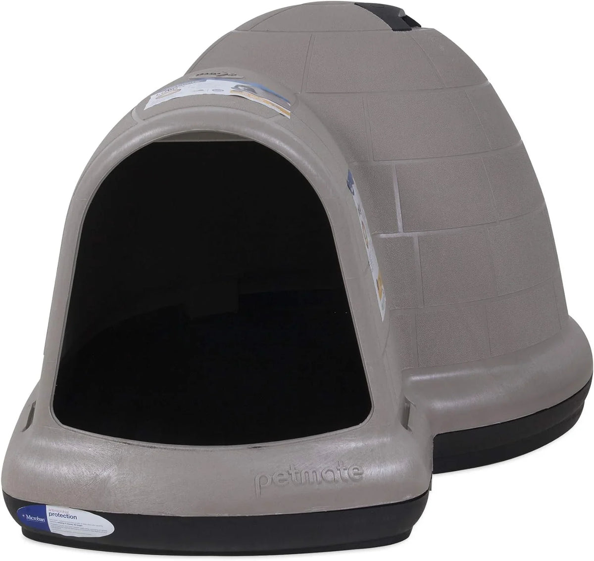 Petmate Indigo Dog House (Igloo Dog House, Made in USA with 90% Recycled Materials, All-Weather Protection Pet Shelter) for XL Dogs -90 to 125 pounds, Made in USA - image 25