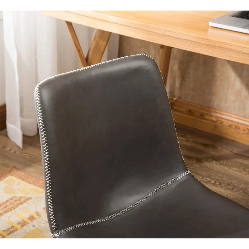 Roundhill Furniture Cesena 360° Swivel Office Chair with Faux Leather and Air Lift - image 20