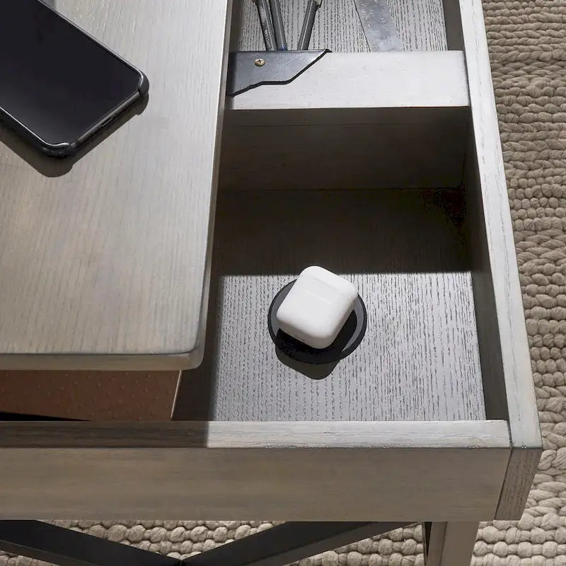 iNSPIRE Q Modern Murali Lift-Top Desk with Integrated Charging Station - image 7