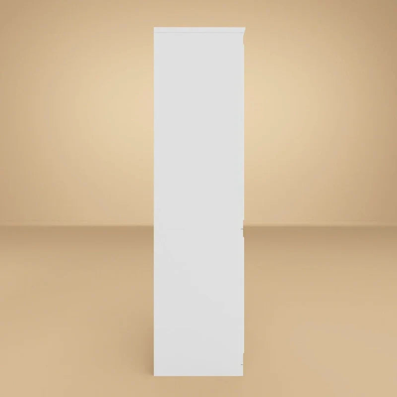 74.8-Inch Tall Large Modular Wardrobe Closet with Glass Doors - image 45