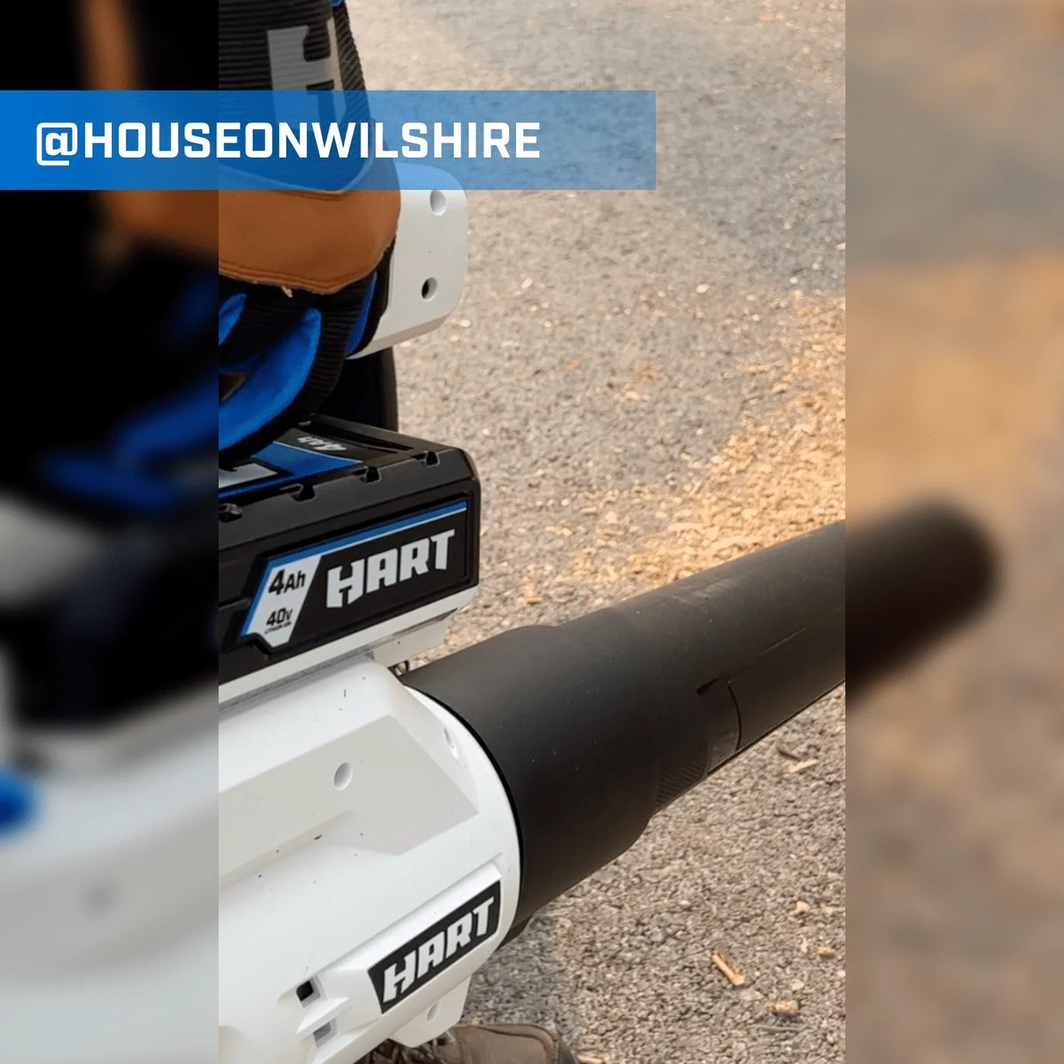 HART 40-Volt 120 MPH at 450 CFM Battery-Powered Axial Blower Kit, (1) 4.0Ah Lithium-Ion Battery - image 9