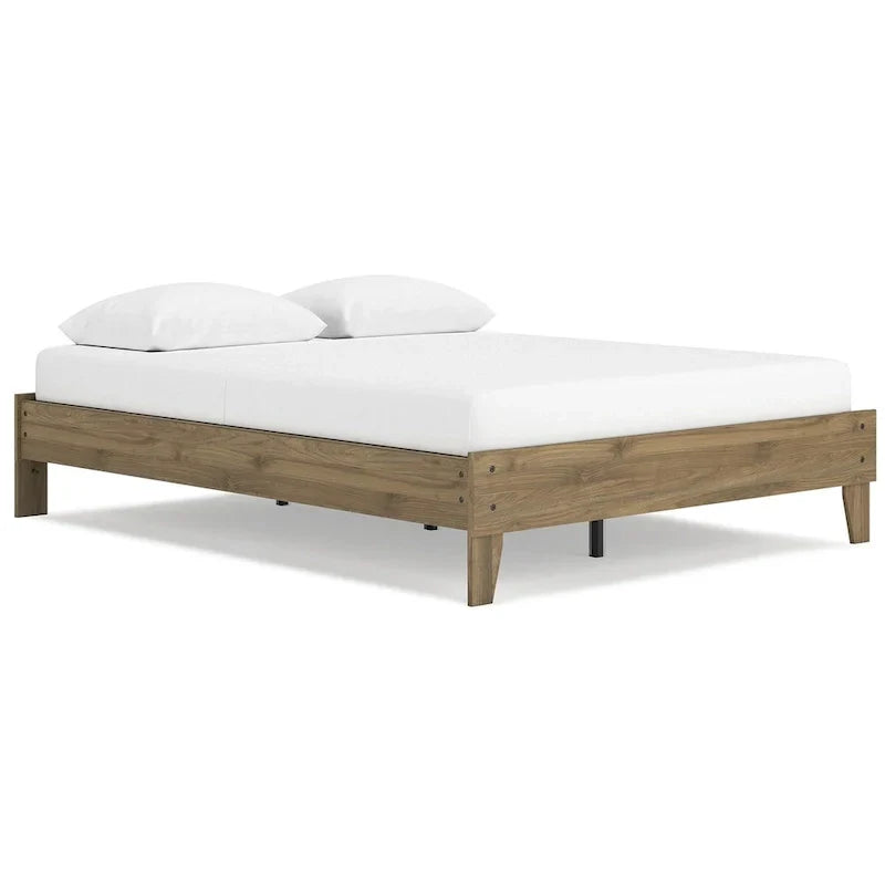 Signature Design by Ashley Deanlow Honey Wood Platform Bed - image 18