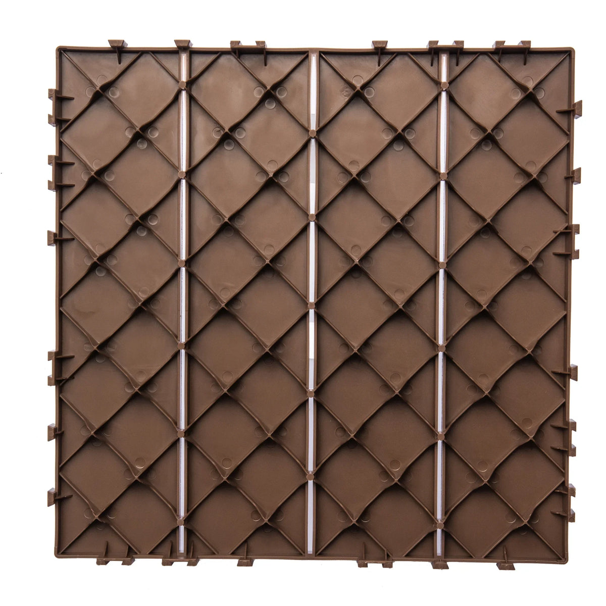 76 - Pack Plastic Interlocking Deck Tiles - 68.80 Sq.ft Outdoor Plastic Flooring Super Durable & Waterproof All - image 11