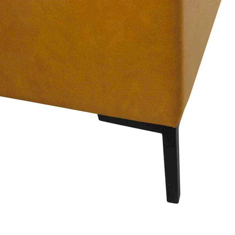 HomePop Metal-Leg Storage Bench - image 8