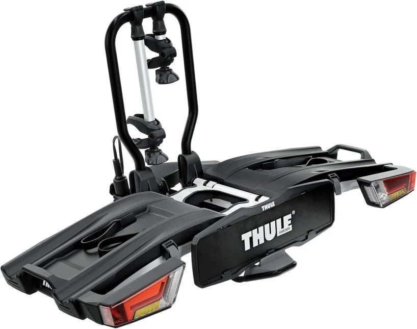 2-Bike Foldable Hitch Rack, Silver - image 1