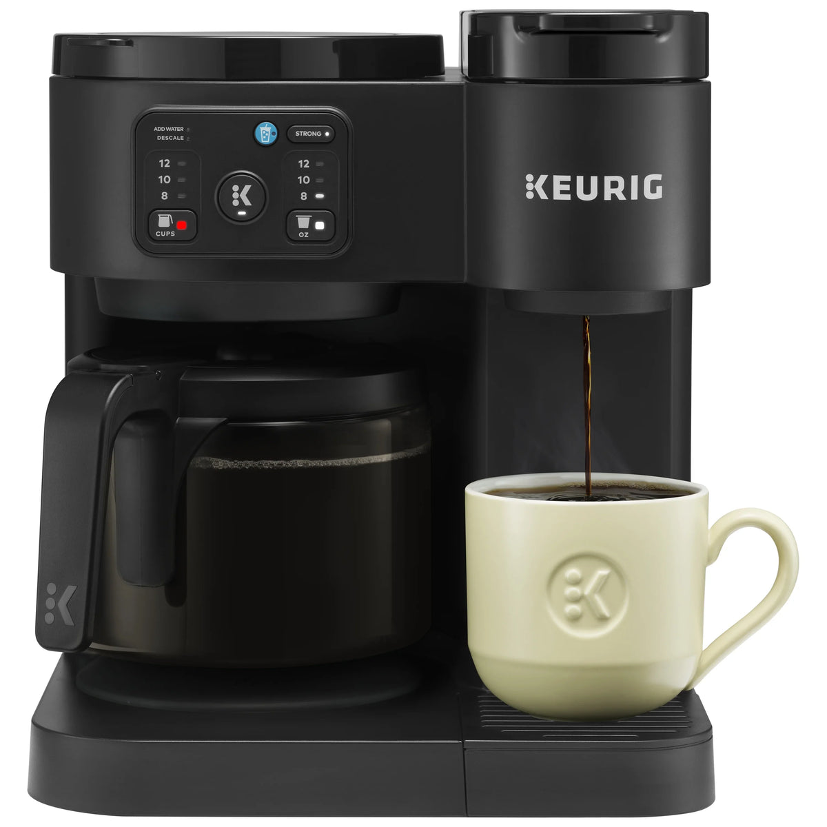 Keurig K-Duo Essentials, Hot & Iced Single-Serve K-Cup Pod Coffee Maker & Carafe,  Moonlight Grey - image 18