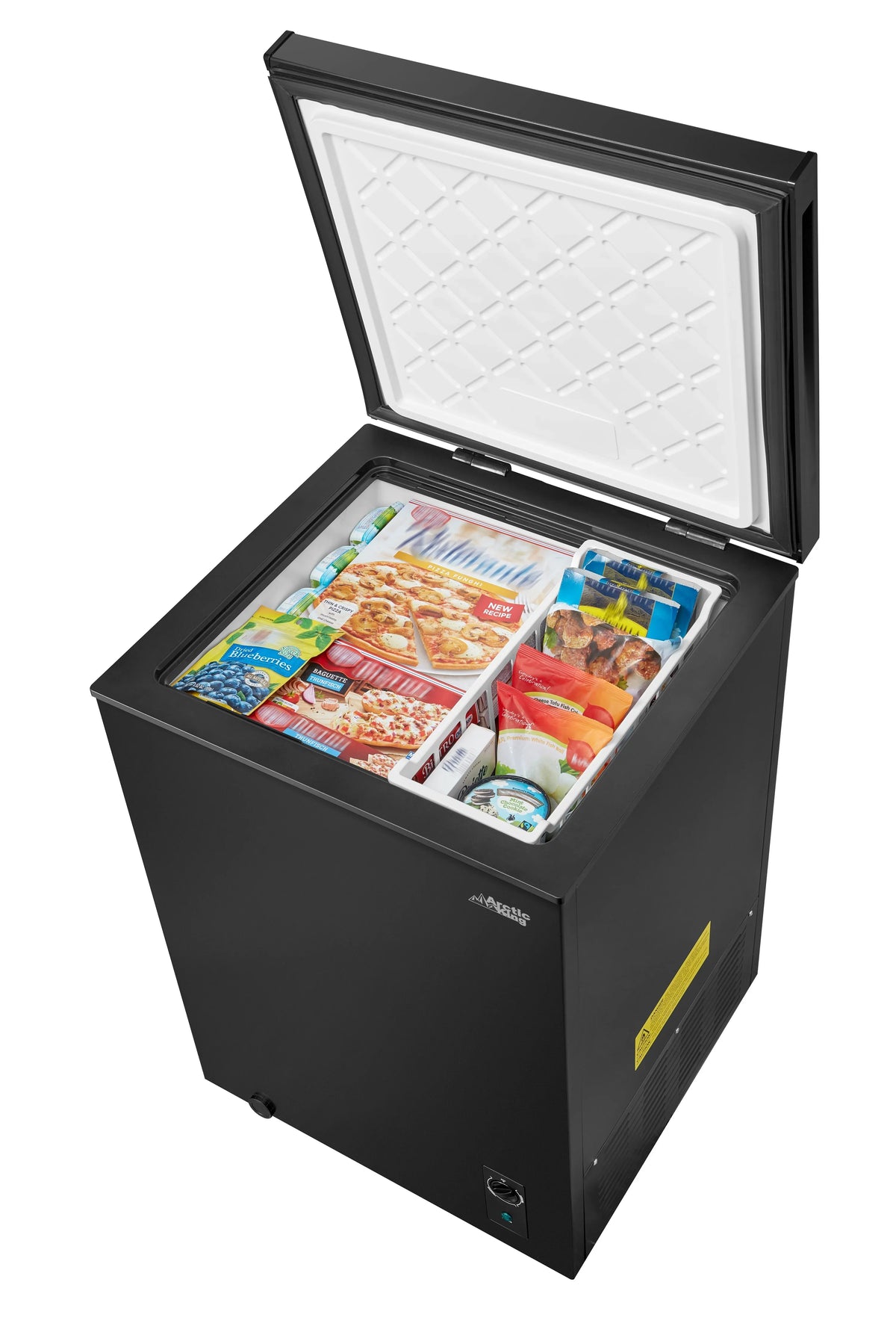 Arctic King 5.1 Cu ft Chest Freezer, Convertible, Black - image 5