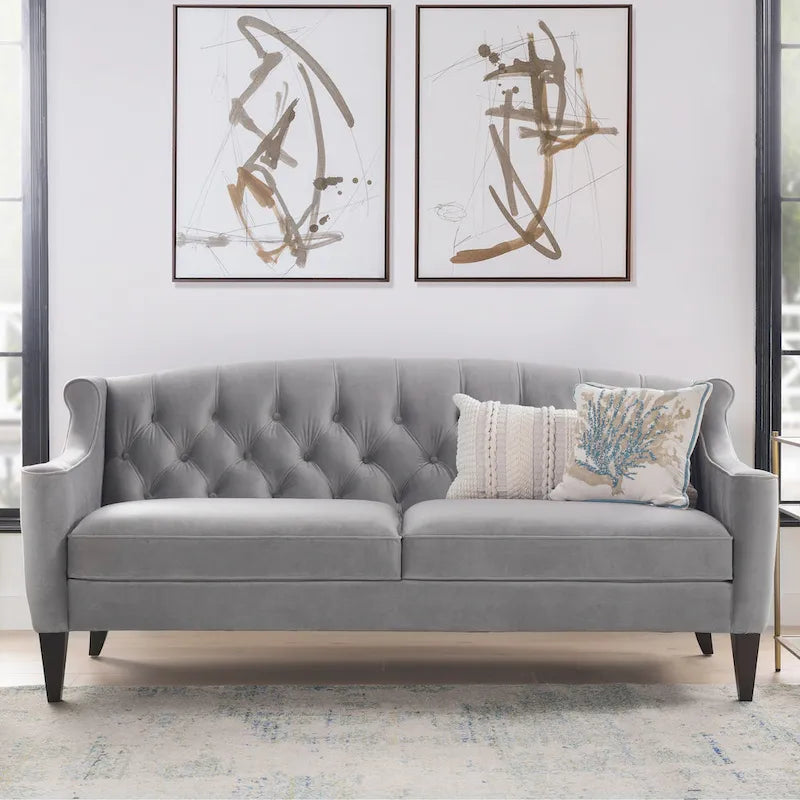 Jennifer Taylor Home Tufted Upholstered Sofa - image 1