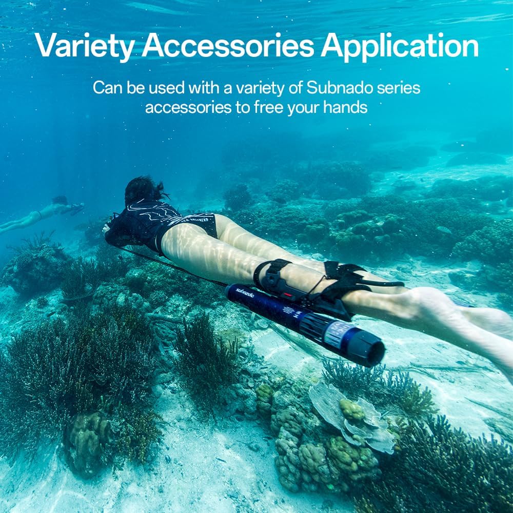 Waydoo Subnado Underwater Scooter Lite, Water Sports Diving Scooter with Removable Handle, Compact and Portable Water Scooter for Adults&Kids, Scuba Diving Snorkeling Sea Scooter Multiple Uses, Blue - image 7