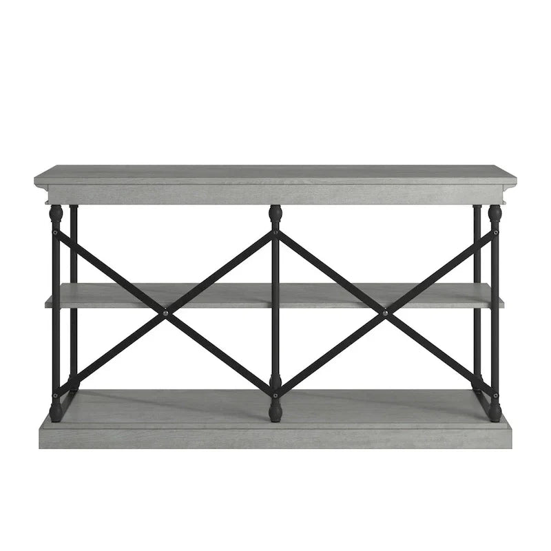 iNSPIRE Q Artisan Barnstone Iron and Wood Entryway Console Table - image 13