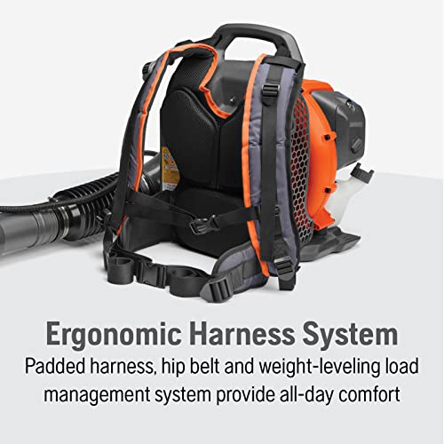 Husqvarna 150BT Gas Backpack Leaf Blower, 51cc 2.16HP, 765CFM 270MPH, Ergonomic Design - image 4
