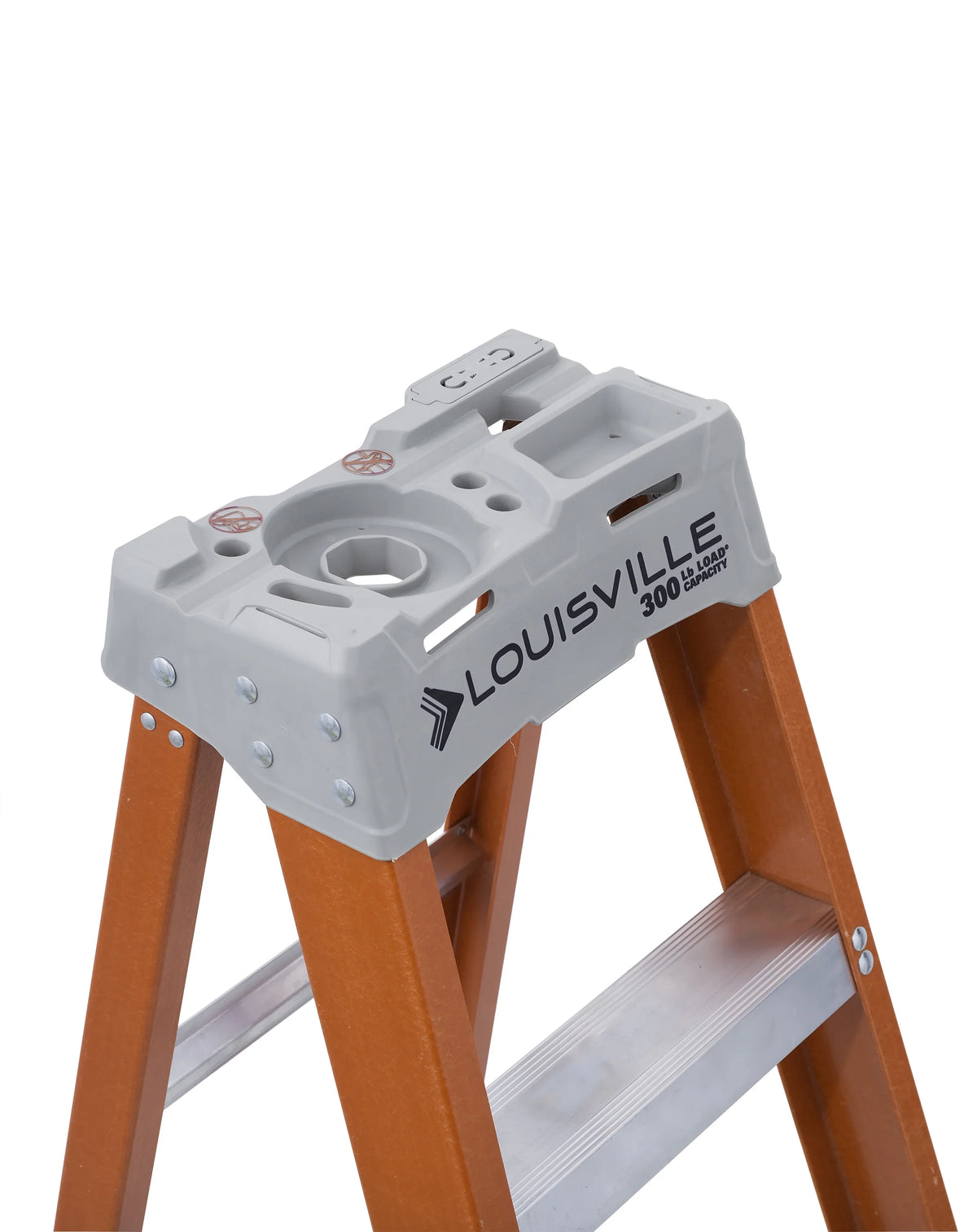 Louisville Ladder 12 - Foot Fiberglass Step Ladder, 300 - Pound Load Capacity, Type IA, FS1512 - image 11