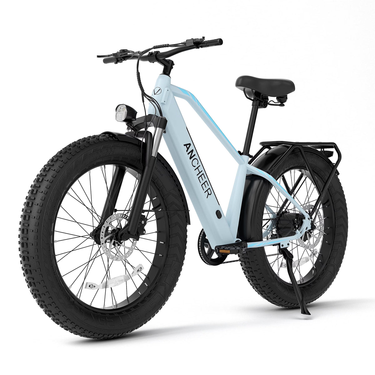 ANCHEER Electric Bike for Adults Peak 1000W Electric Bicycle 48V 15AH Battery Electric Bike 26" x 4.0" Fat Tire - image 1