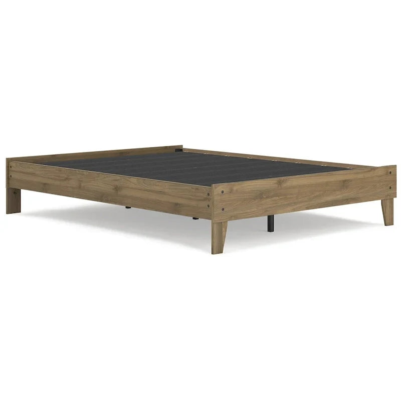 Signature Design by Ashley Deanlow Honey Wood Platform Bed - image 19