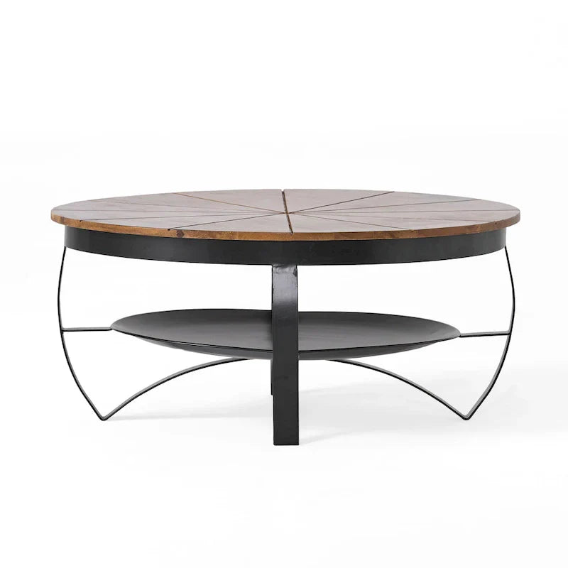 Christopher Knight Home Hadfield Boho Mango Wood Coffee Table - image 4
