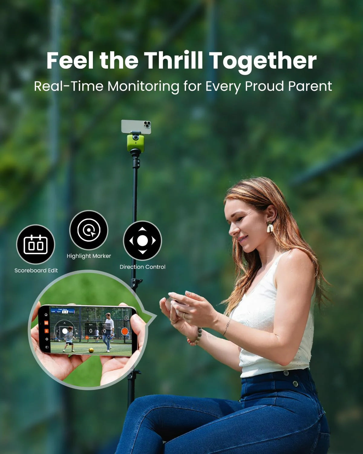 Chameleon AI 4K Sports Camera, Soccer & Basketball Tracking, No Subscription - image 6