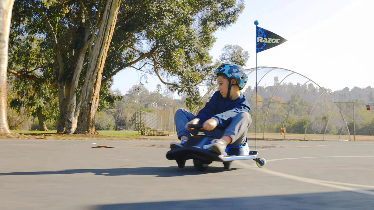 Razor Crazy Cart Shift - 12V Electric Drifting Go Kart for Kids - New High/Low Speed Switch and Simplified Drifting System - image 2