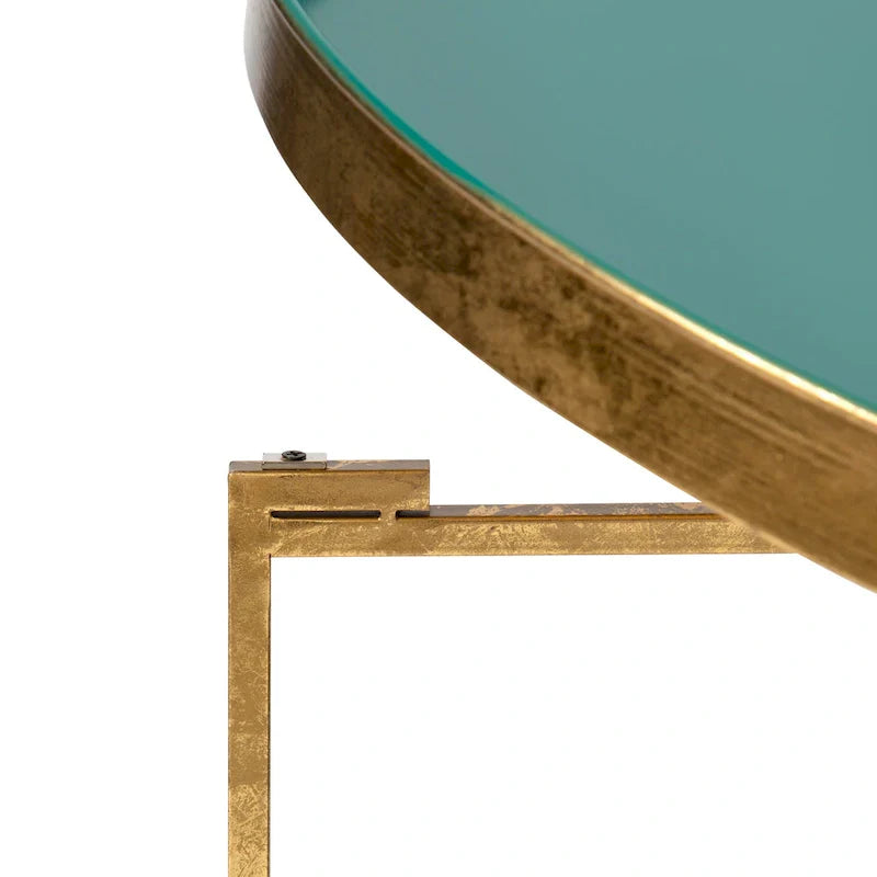 Kate and Laurel Celia 28.25-Inch Round Metal Coffee Table - image 39