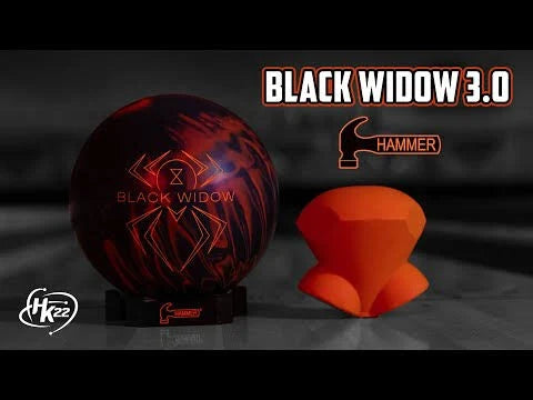 Hammer Black Widow Bowling Ball - image 4