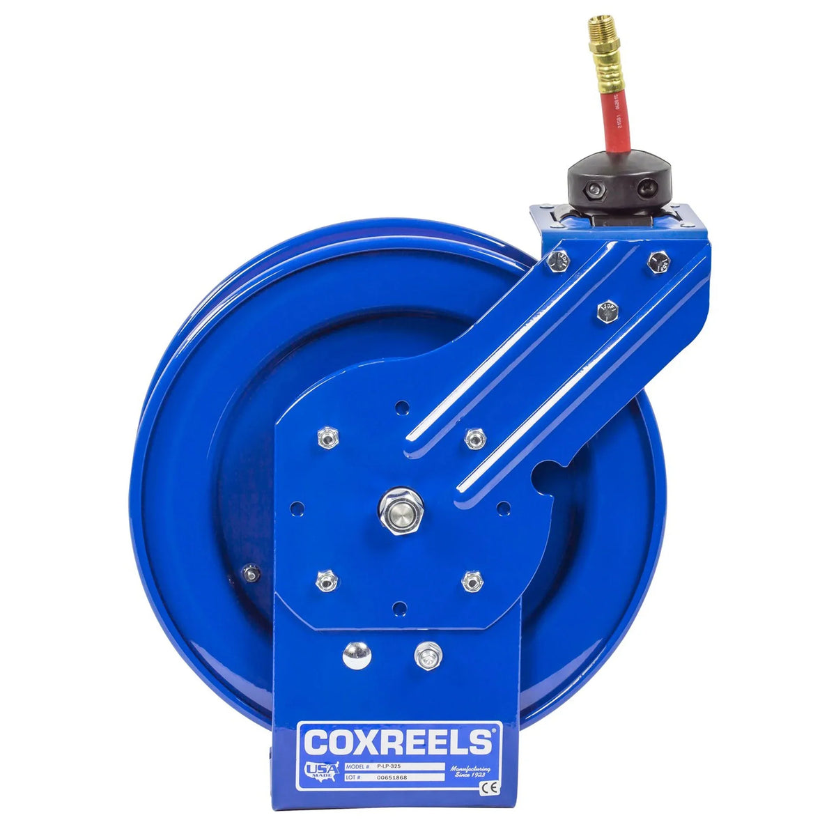 Coxreels P-LP-325 25 Foot Low Pressure Retractable Air and Water Hose Reel - image 8