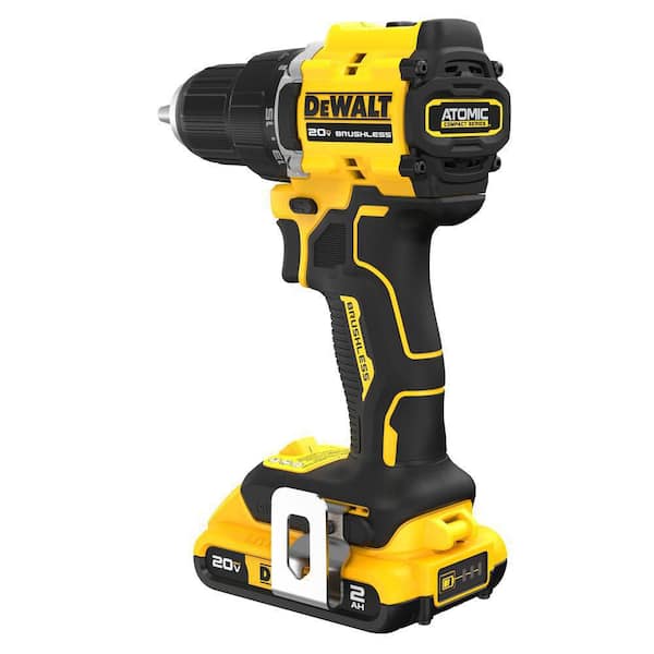 ATOMIC 20-Volt Lithium-Ion Cordless Compact 1/2 in. Drill/Driver Kit with 2.0Ah Battery, Charger and Bag - image 4