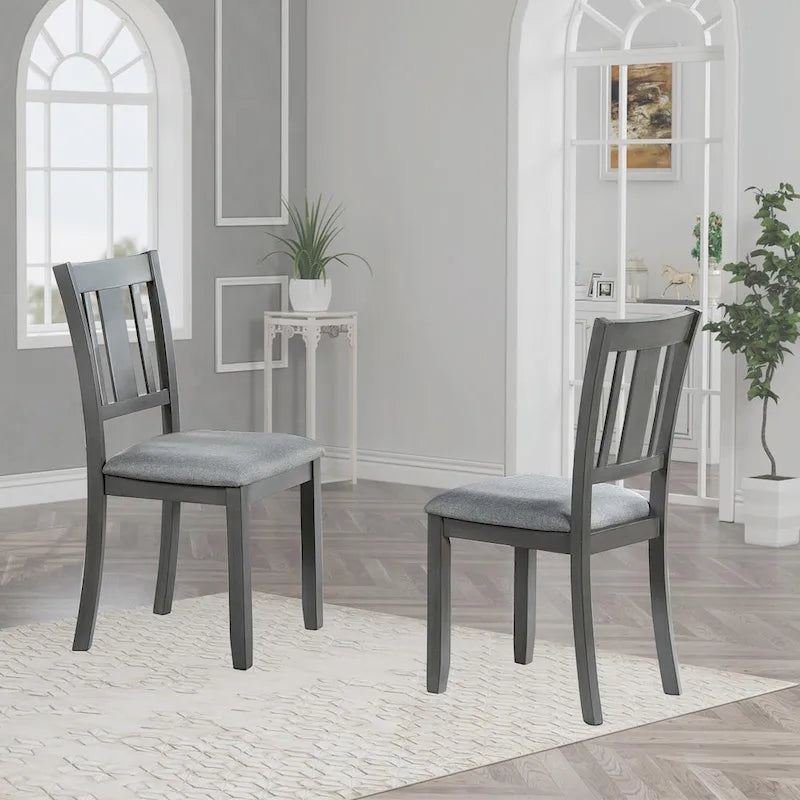 4-Piece Counter Height Dining Chair Set with Cushioned Seats - image 14