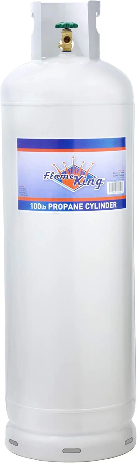 100Lb Steel Propane Tank Cylinder with Pol Valve - image 1