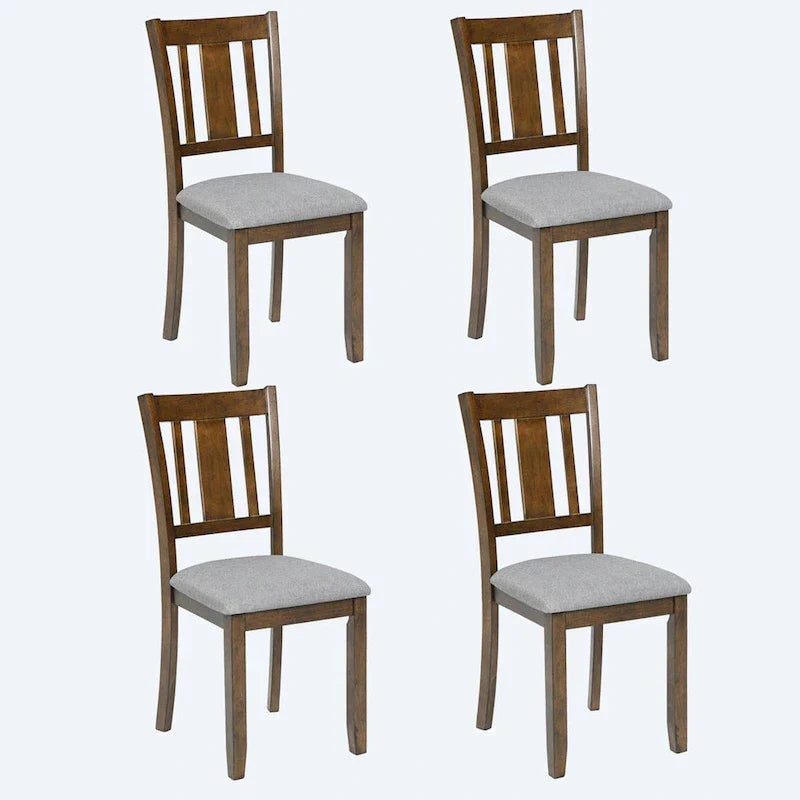 4-Piece Counter Height Dining Chair Set with Cushioned Seats - image 5